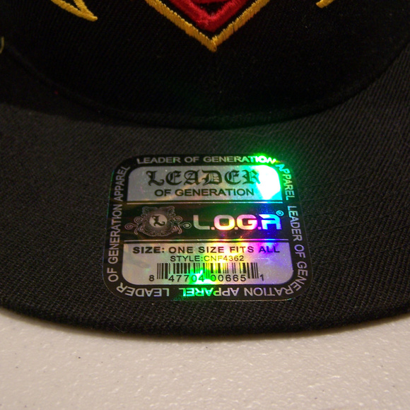 NEW "DAWN OF JUSTICE" L.O.G.A. FLAT BRIM CAP HAT S3372 - Picture 4 of 8